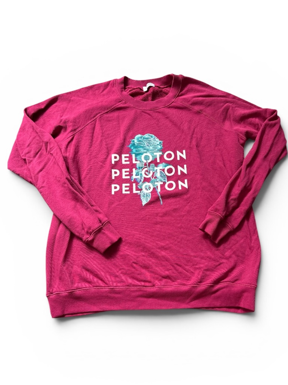 Peloton Pink Graphic Crewneck Sweatshirt